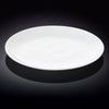 Professional Rolled Rim White Round Plate / Platter 12