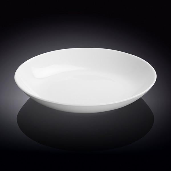 White Round Deep Plate 10