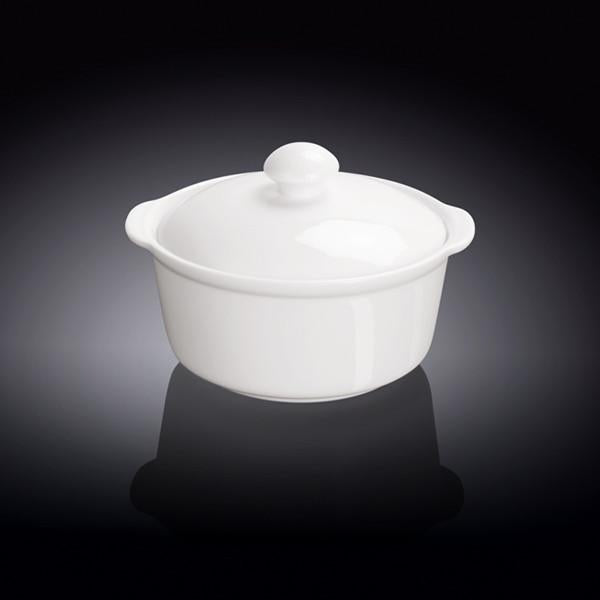 White Soup Cup With Lid 4.5