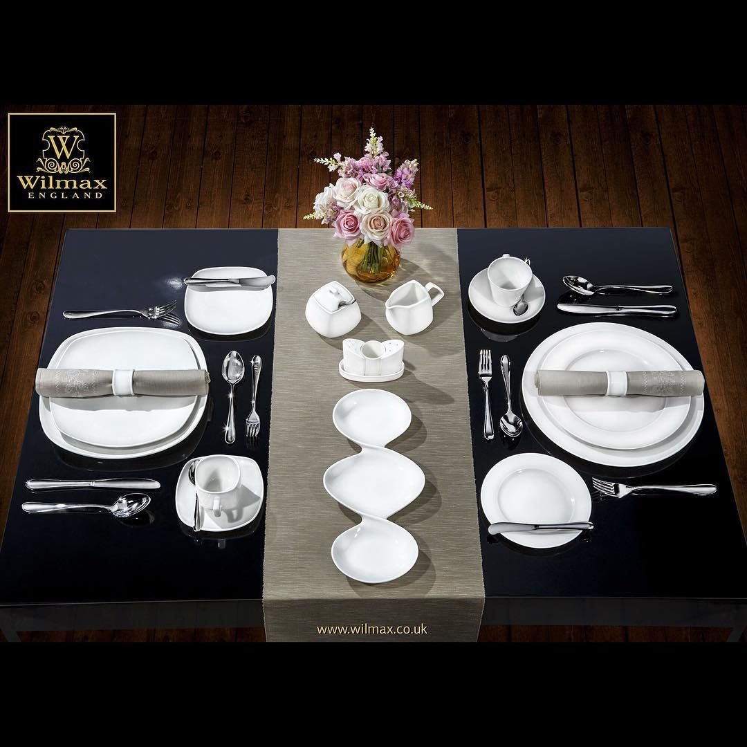 Set Of 6 Professional Rolled Rim White Dessert Plate 8