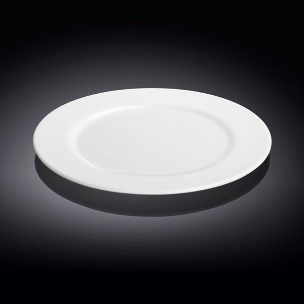 Professional Rolled Rim White Dinner Plate 9
