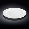 Set Of 6 Professional Rolled Rim White Dinner Plate 10