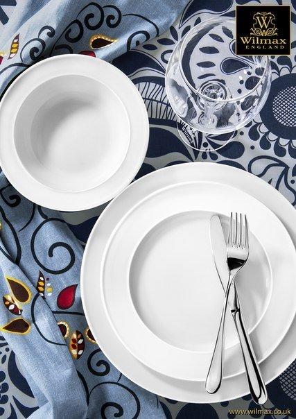 Set Of 12 White Dessert Plate 7