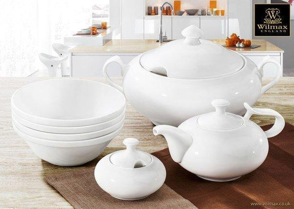 Large White Tureen 95 Oz | 2800 Ml In Colour Box - Gifts for You 'n Me