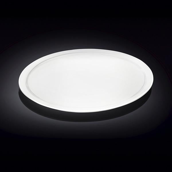 White Personal Pizza Plate 14