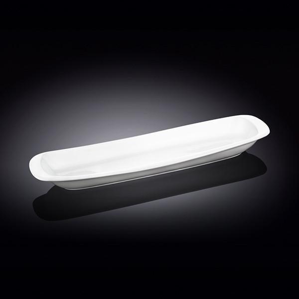 Set Of 6 White Celery Tray / Dish 11