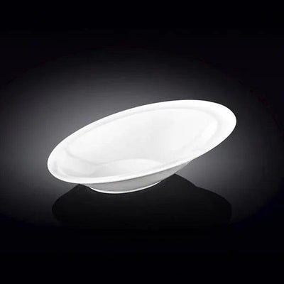 White Ceaser Salad Bowl 8.5