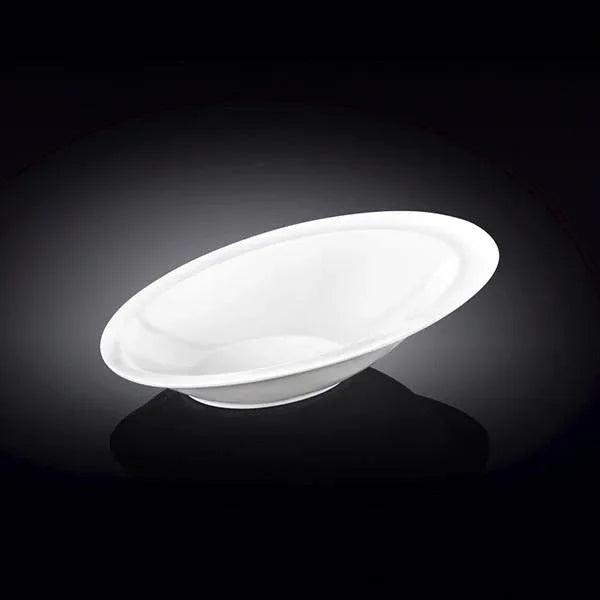White Ceaser Salad Bowl 8.5