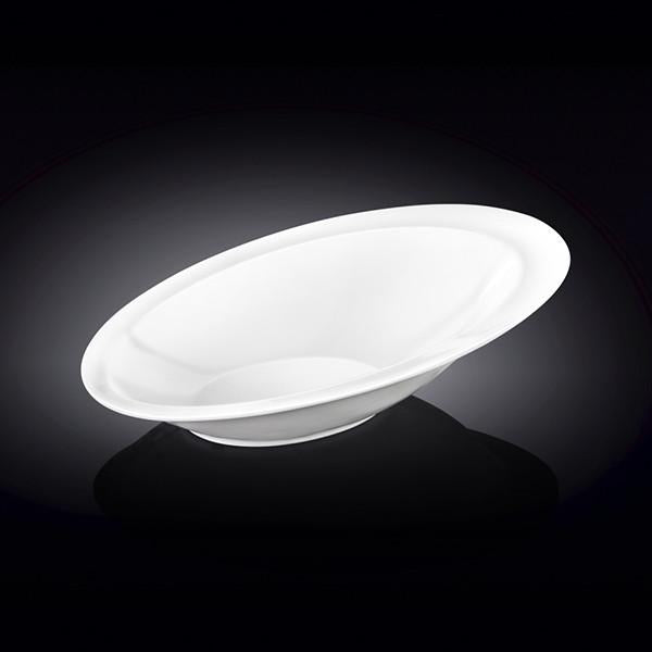 White Ceaser Salad Bowl 11
