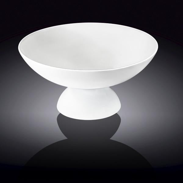 White Fruit Vase 9.5