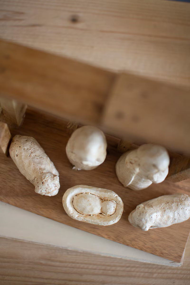 WOODEN NATIVITY WITH PAPER MACHE FIGURES