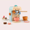 Tiny Land® Play Kitchen Accessories – Children’s Coffee Maker: Wooden Kids Play Coffee Maker Set