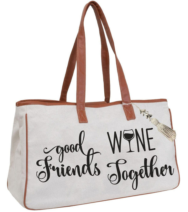 Magid Canvas Wine Tote 