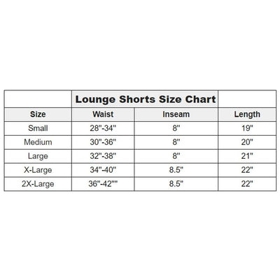 4-Pack: Men's Lounge Shorts with Pockets