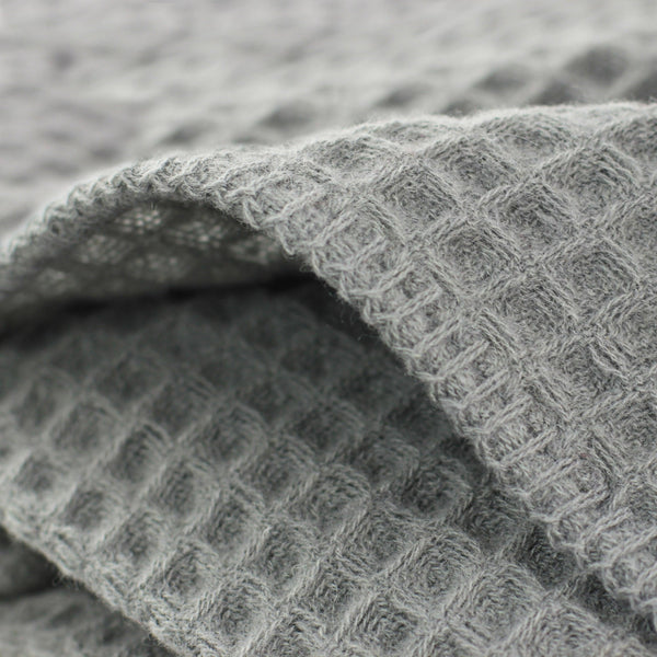 100% Merino Wool Waffle Weave Blanket