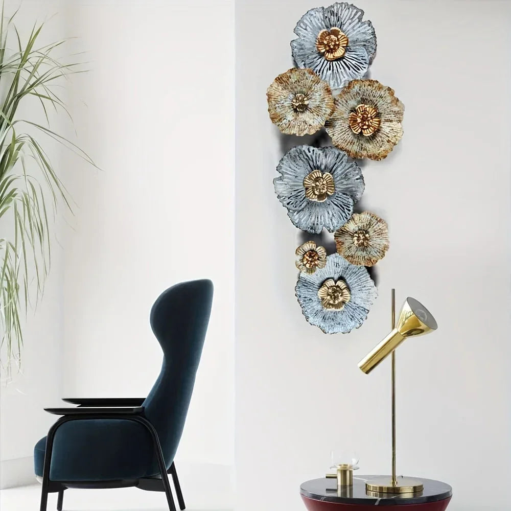 Wall Art - Distressed Metal Multi-Color