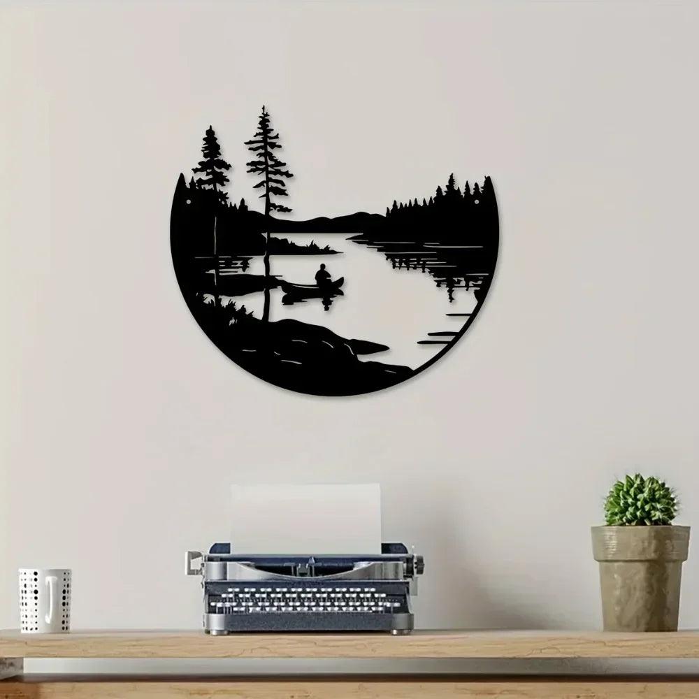 Wall Art - Mountain Silver Sculpture