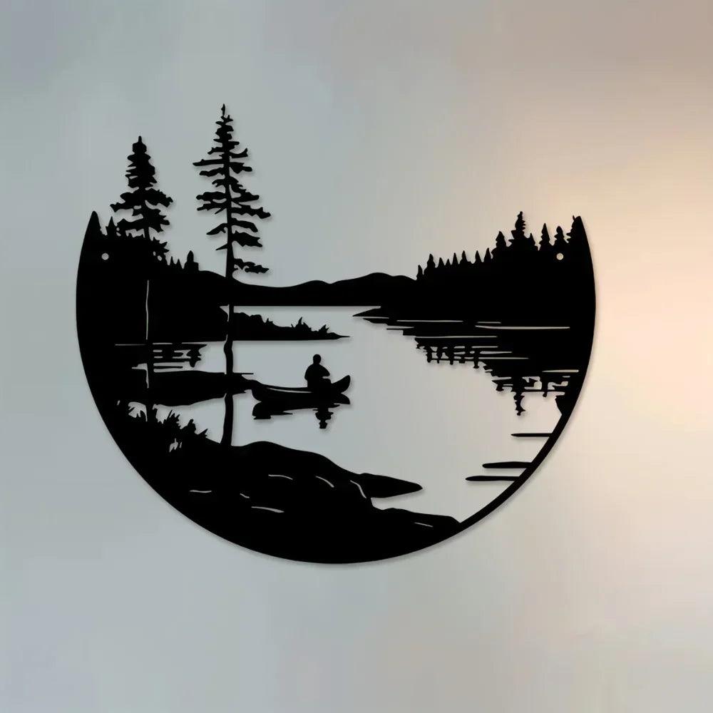 Wall Art - Mountain Silver Sculpture