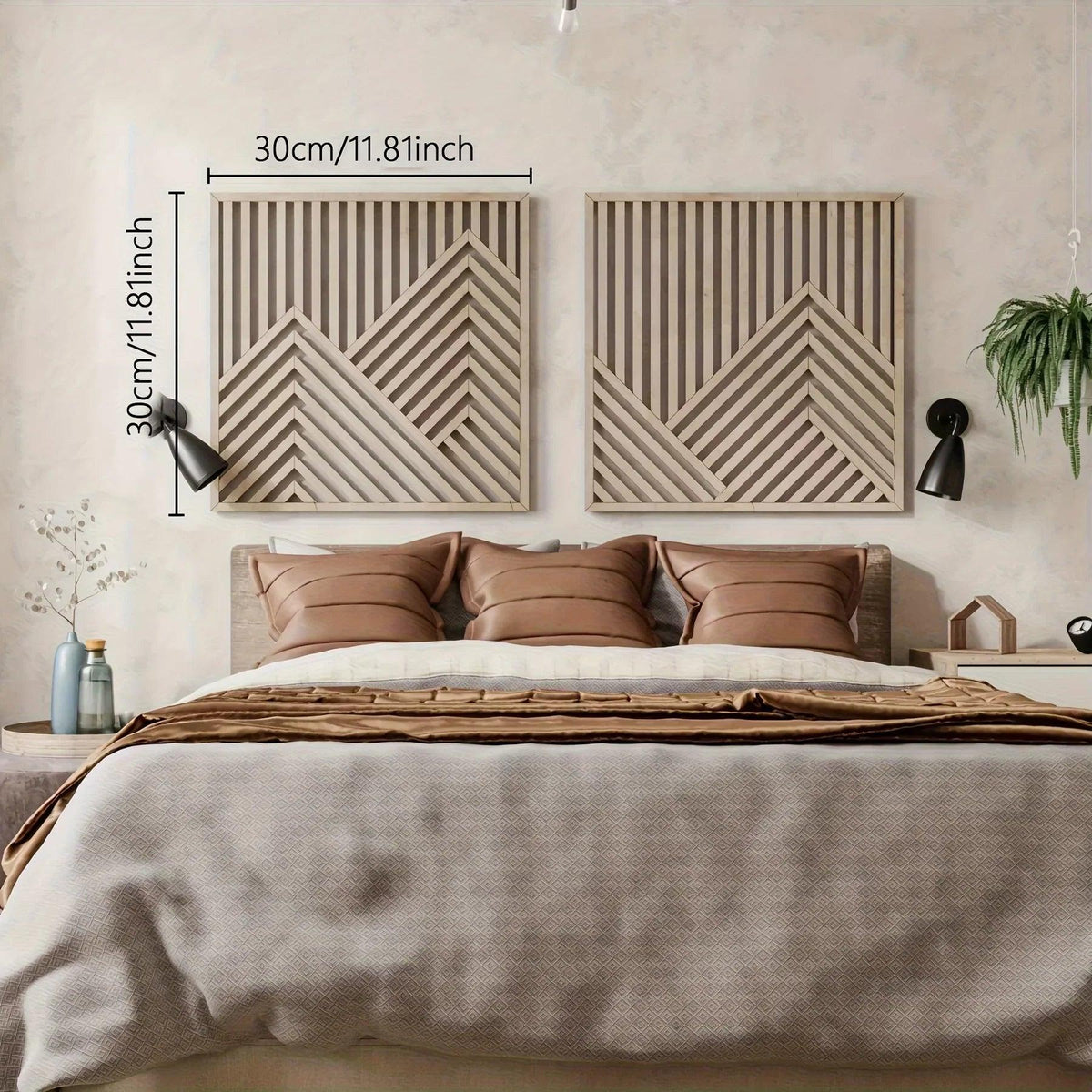 Wall Art - Vintage Wood Nature Theme