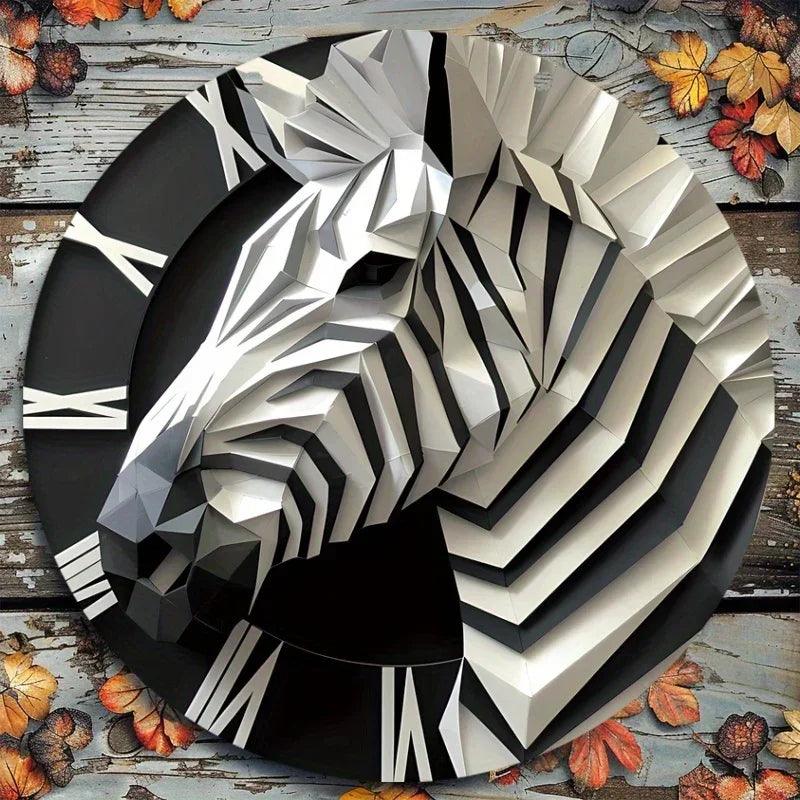 Wall Decor - 3D Zebra Black 5.9