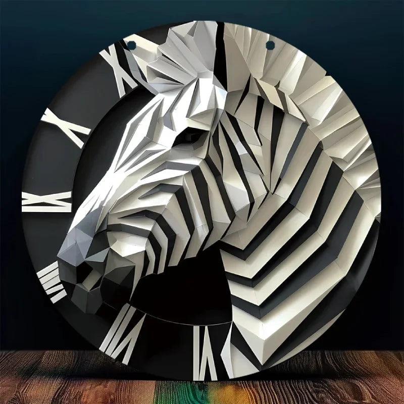 Wall Decor - 3D Zebra Black 5.9