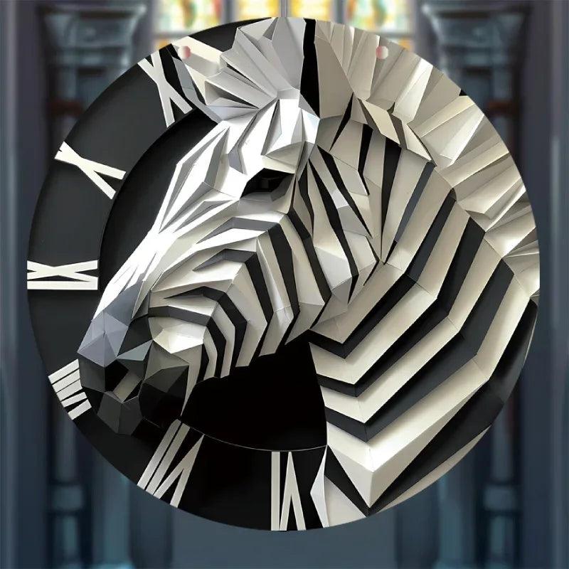 Wall Decor - 3D Zebra Black 5.9