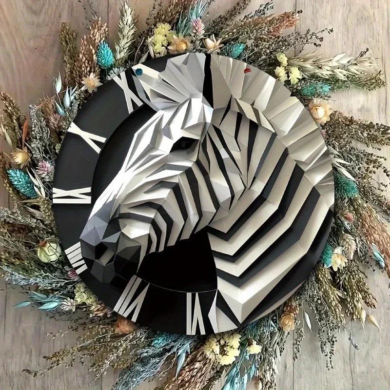 Wall Decor - 3D Zebra Black 5.9