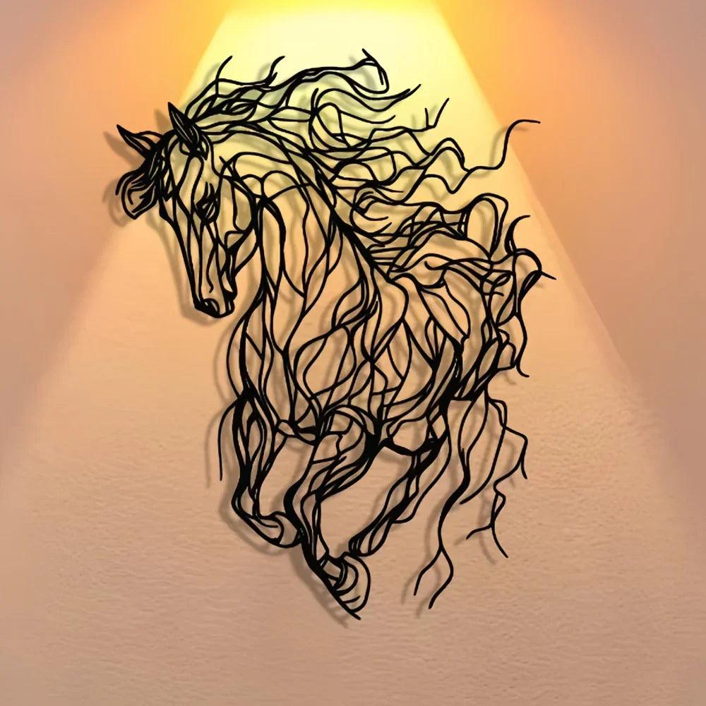 Wall Decor - Elegant Line Art Black