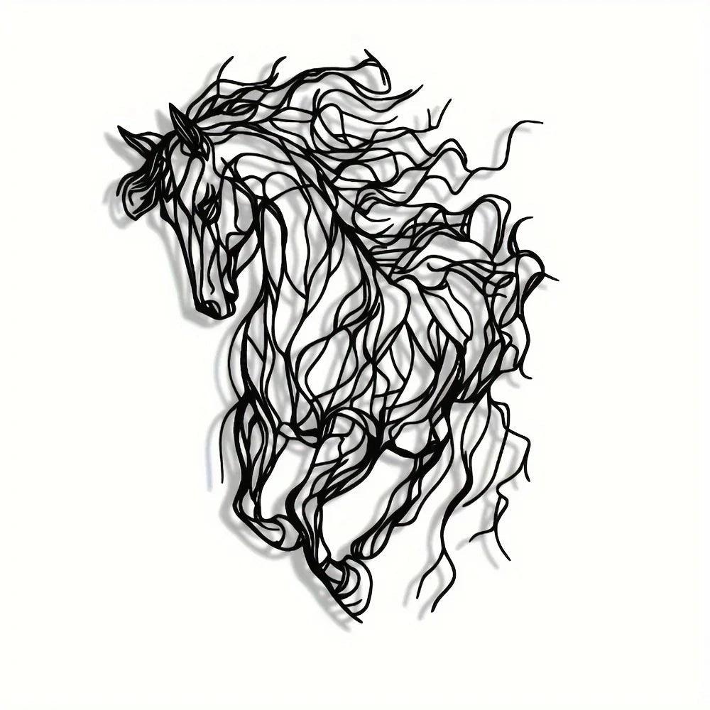 Wall Decor - Elegant Line Art Black