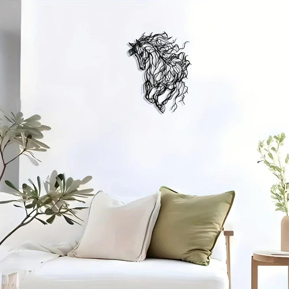 Wall Decor - Elegant Line Art Black