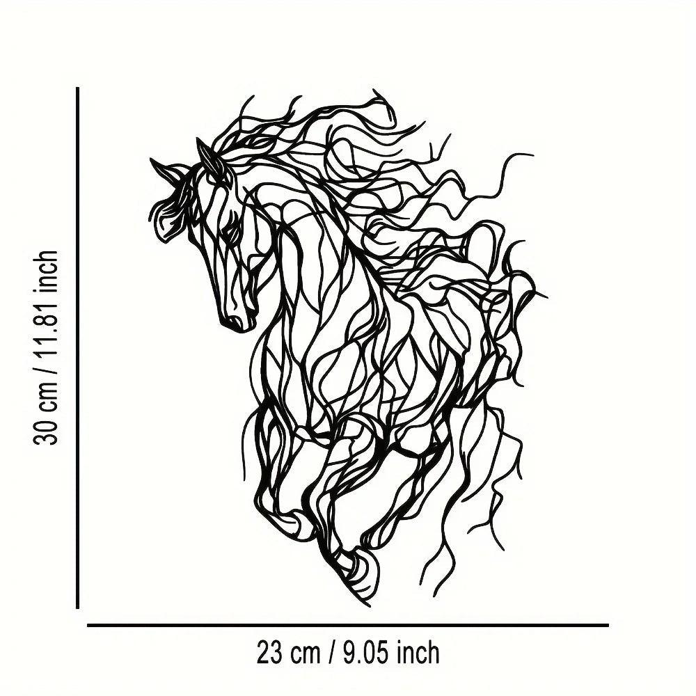 Wall Decor - Elegant Line Art Black