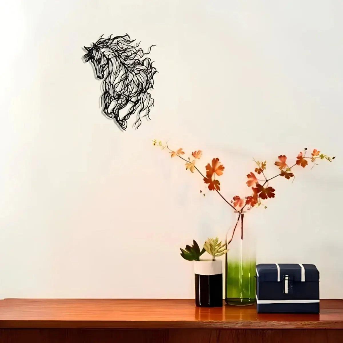 Wall Decor - Elegant Line Art Black