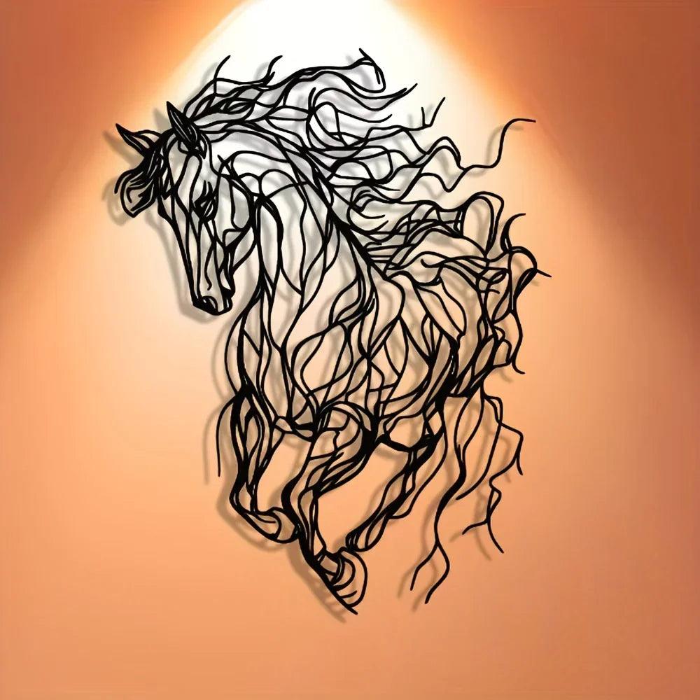 Wall Decor - Elegant Line Art Black