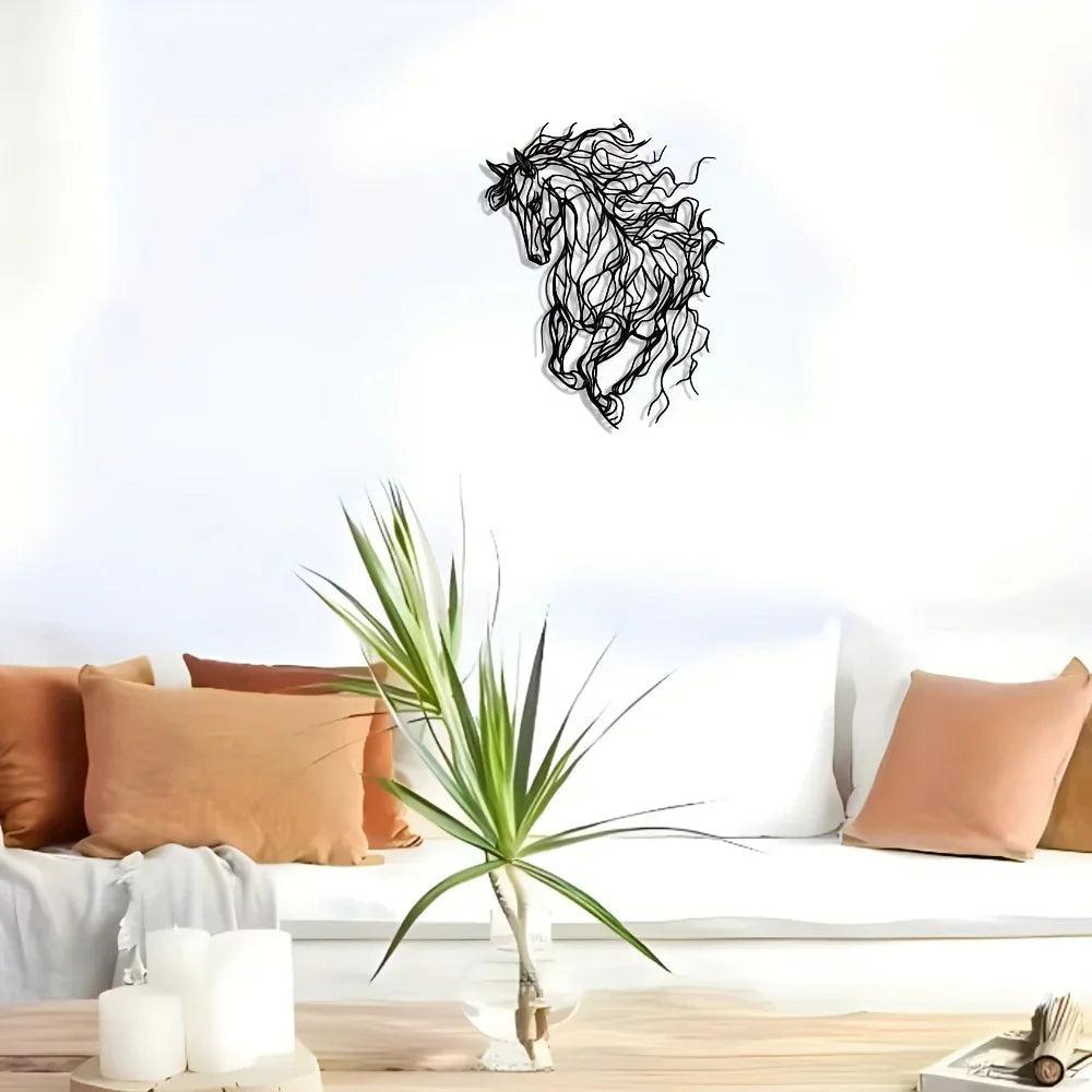 Wall Decor - Elegant Line Art Black