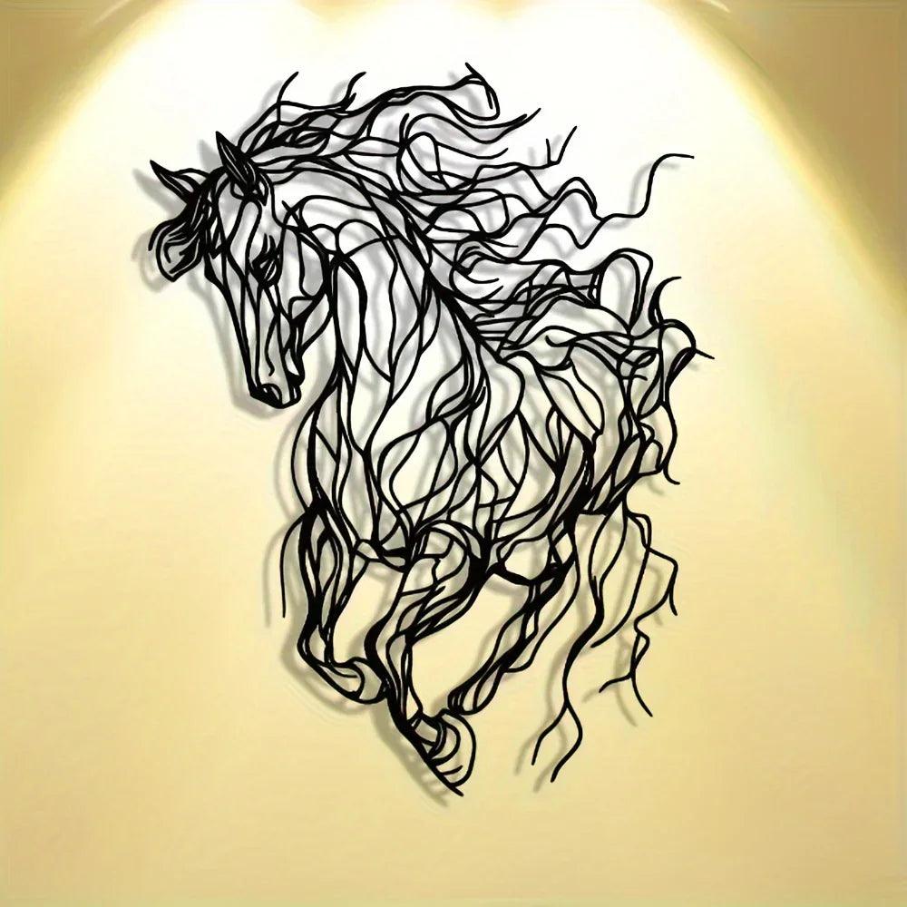 Wall Decor - Elegant Line Art Black