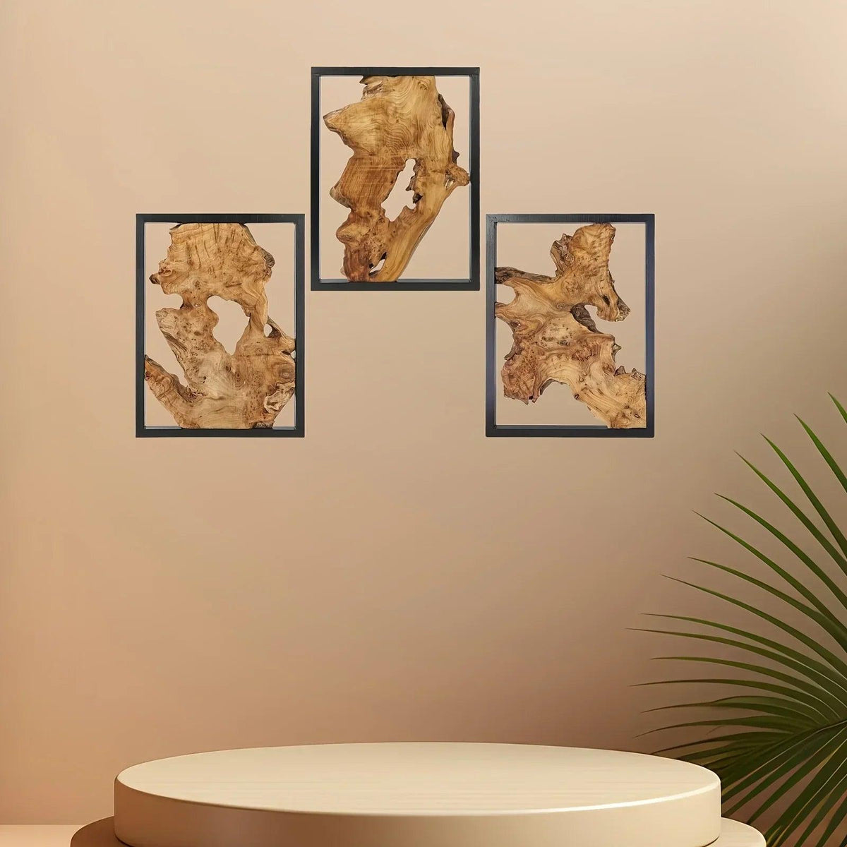 Wall Decor - Natural Wood Unique