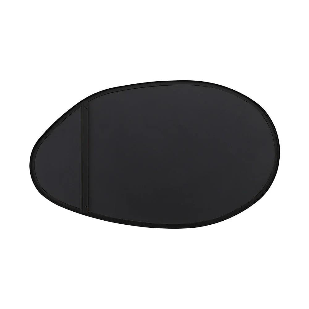 Wall Mirror - Asymmetrical Black 53x90cm