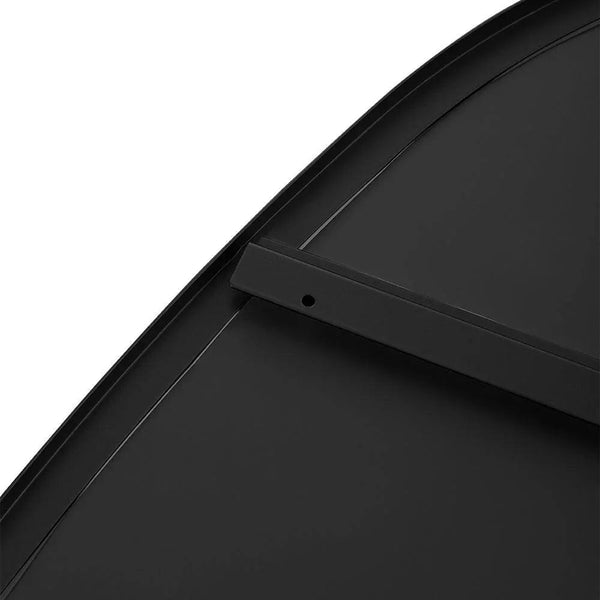 Wall Mirror - Asymmetrical Black 53x90cm