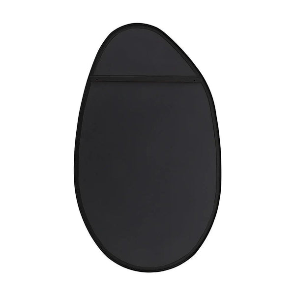 Wall Mirror - Asymmetrical Black 53x90cm