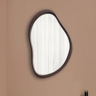 Wall Mirror - Decorative Wooden 39x25cm
