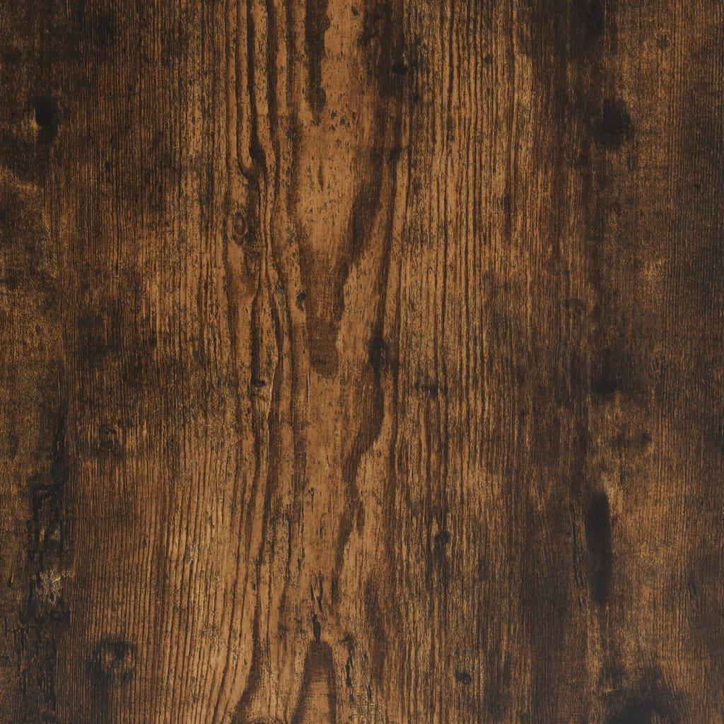 Wall Shelf - Geometric Smoked Oak Wooden