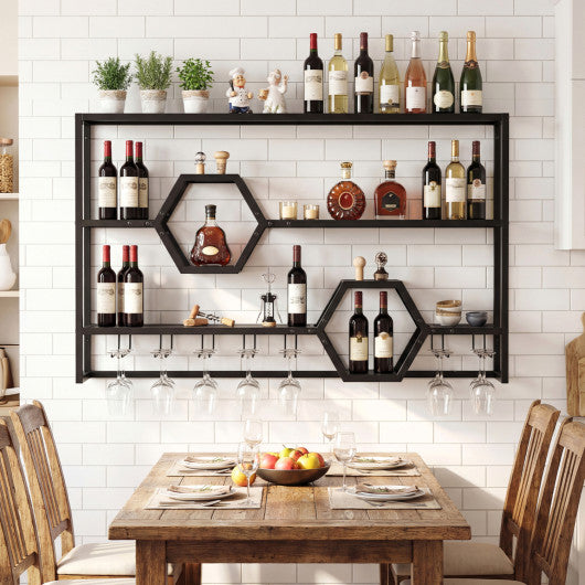 Wall Mounted Wine Rack 47