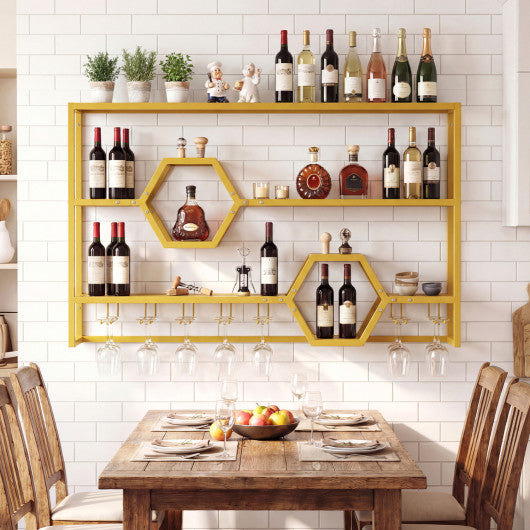 Wall Mounted Wine Rack 47