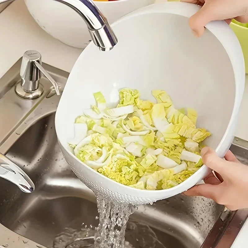 Washing Basket - Food-Safe Plastic with Drain