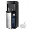 Water Dispenser with Ice Maker 3 in 1 Bottom Loading Water Cooler for 5 Gallon Bottle-Black