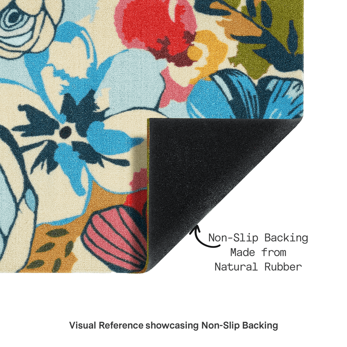 Watercolor Floral Outdoor Doormat – 18