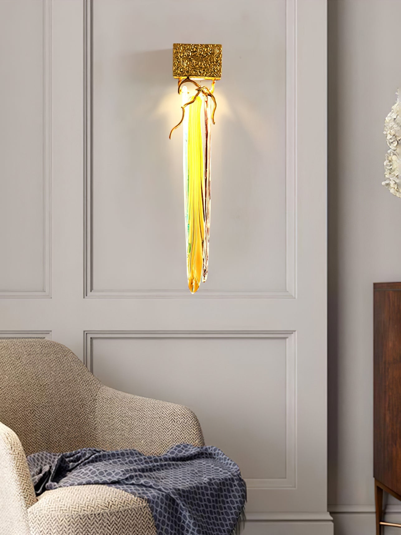 Waterfall Segmented Wall Sconce