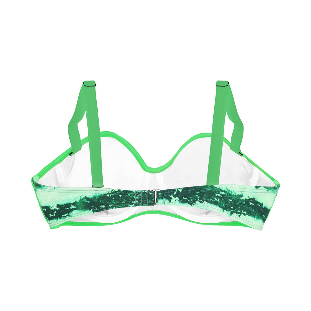 Hot Chocolate Design - Watermelon 50s Bikini TOP ONLY