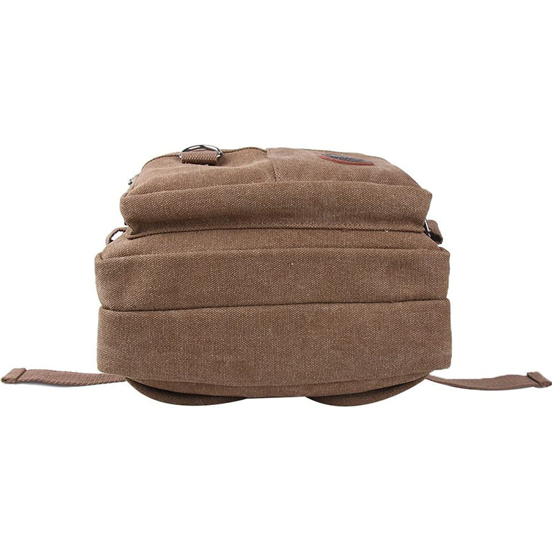Vintage Canvas Waist Bag Multiple Pocket Fanny Pack