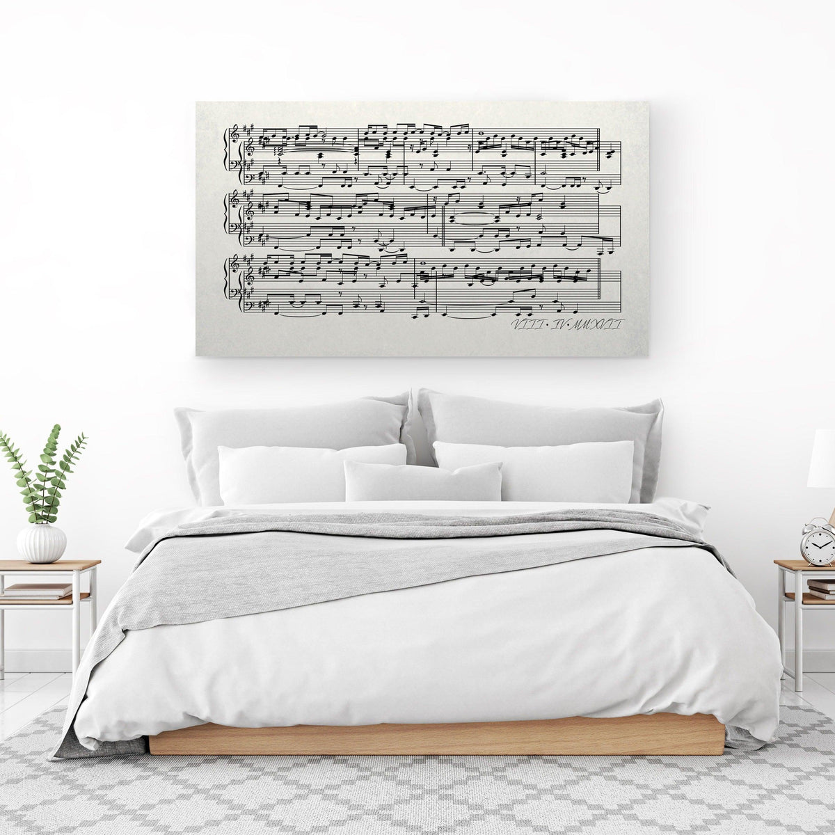 Wedding Song Sheet Music Wall Art